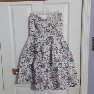 Short floral dress